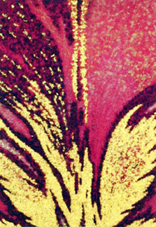 abstract textile art by Rumiana Koleva