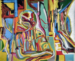 Abstract artists view on homelessness